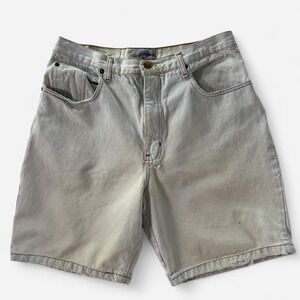 Vintage Stanley Blacker Light blue denim shorts